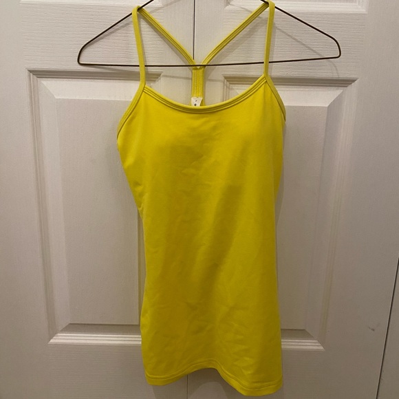 Lululemon Yellow Tank - Picture 2 of 3